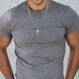 Classic Mens Cross Necklaces